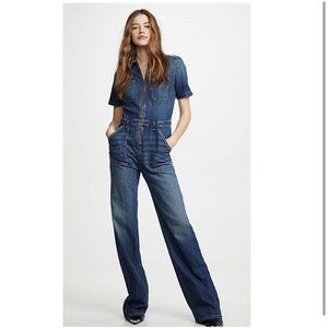 Nili Lotan denim jumpsuit